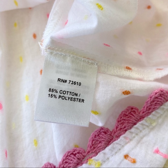 Ivy Jane Swiss dot embroidered off shoulder top - Picture 9 of 11